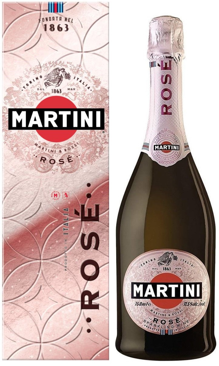 Вино Martini Rose Extra Dry, gift box