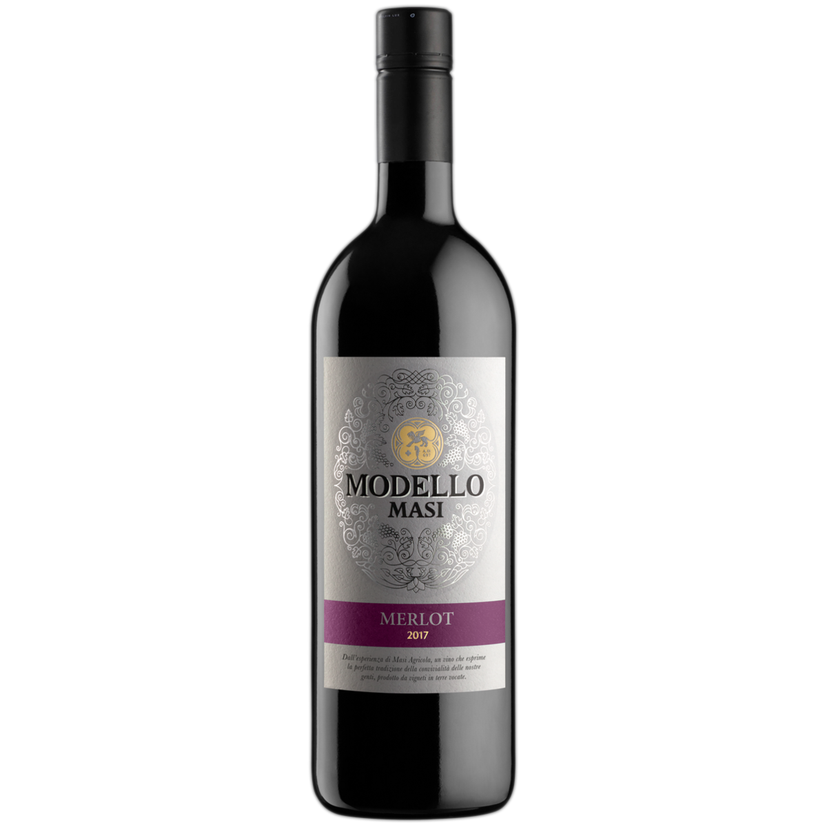 Вино Masi Modello Merlot красное полусухое 0,75 л