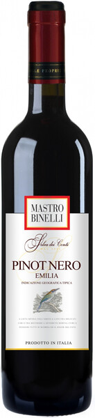 Вино Mastro Binelli Pinot Nero красное, сухое, 750 мл