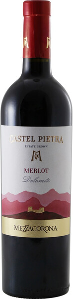 Вино Mezzacorona Castel Pietra Merlot красное, сухое, 750 мл