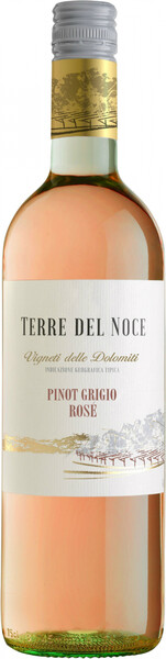 Вино Mezzacorona Terre del Noce Pinot Grigio Rose розовое, сухое, 750 мл