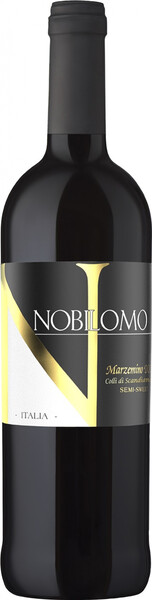 Вино Nobilomo Marzemino Red Semi-Sweet, Colli de Scandiano e Canosa DOC, 0,75 л