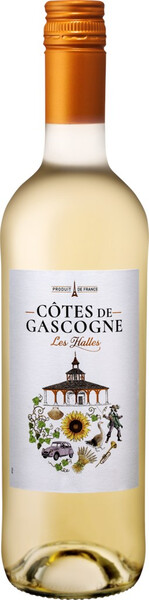 Вино Plaimont, Les Halles Cotes de Gascogne Blanc IGP, 2020, 0,75 л