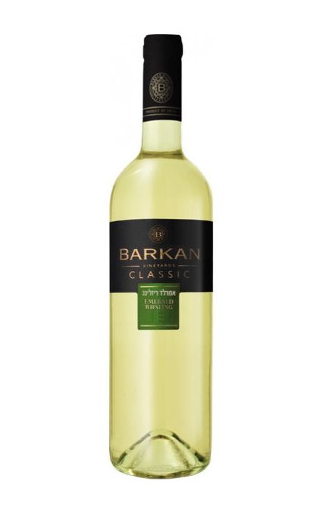 Вино полусухое белое Barkan Emerald Riesling Classic 2021, Израиль, 0.75 л