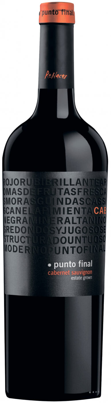 Вино Renacer, Punto Final Cabernet Sauvignon, 2018