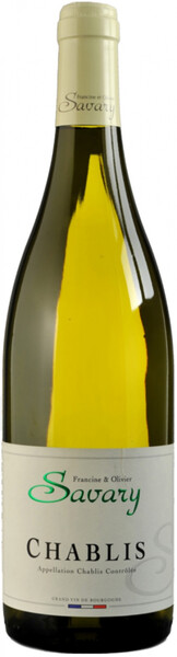 Вино Savary Chablis белое, сухое, 750 мл