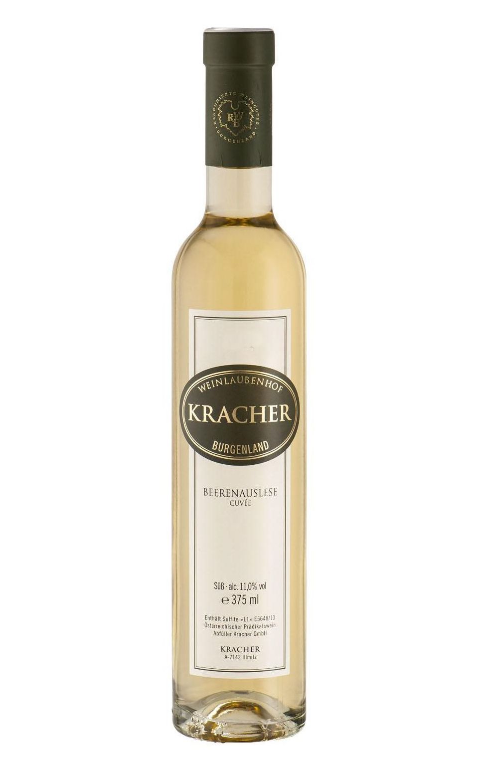 Вино сладкое белое Kracher Beerenauslese Cuvee 2018, Австрия, 0.375 л