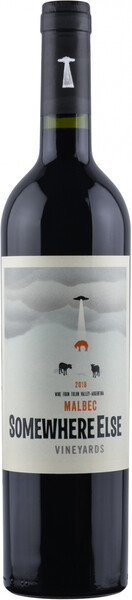 Вино Somewhere Else Vineyards Malbec красное, сухое, 750 мл