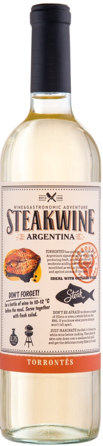 Вино Steakwine Torrontes, 2019