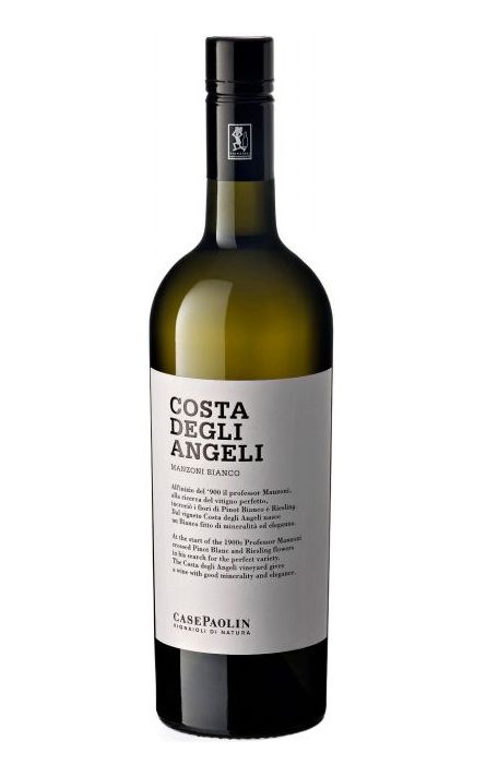 Вино сухое белое Case Paolin Costa Degli Angeli Manzoni Bianco 2020, Италия, 0.75 л