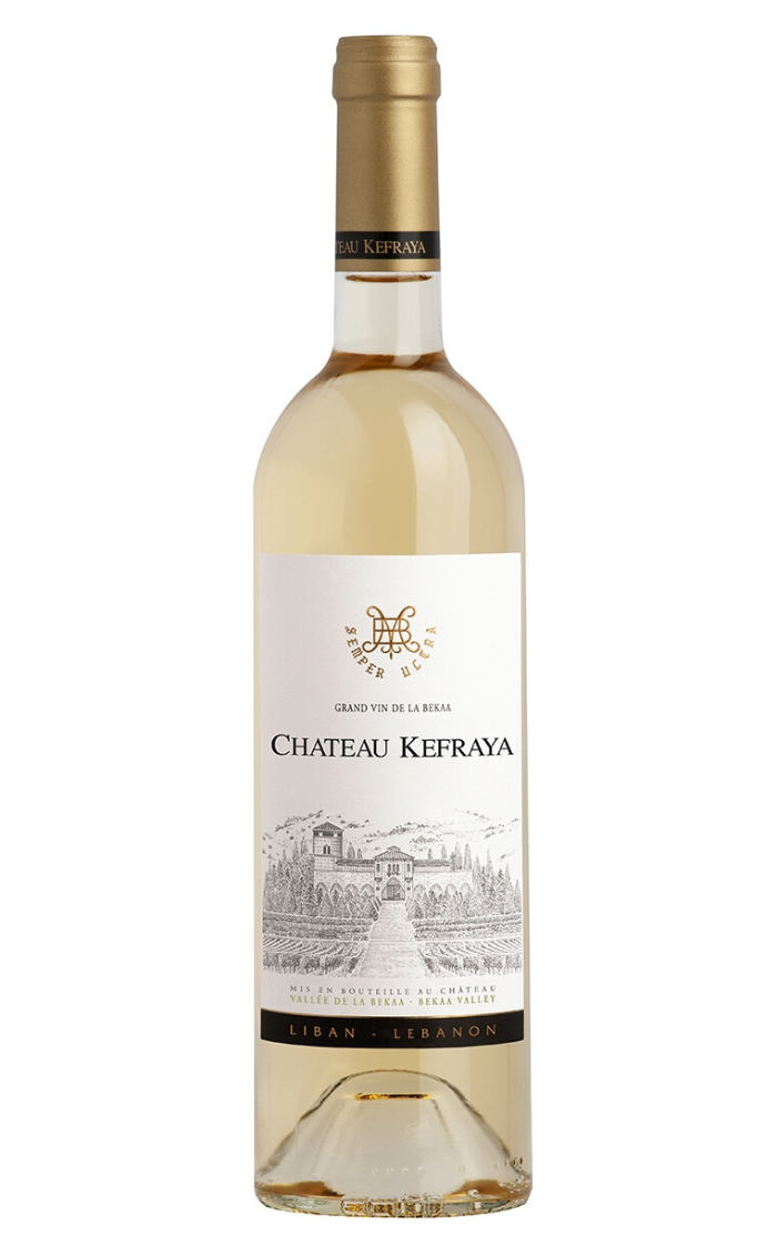 Вино сухое белое Chateau Kefraya Blanc 2020, Ливан, 0.75 л