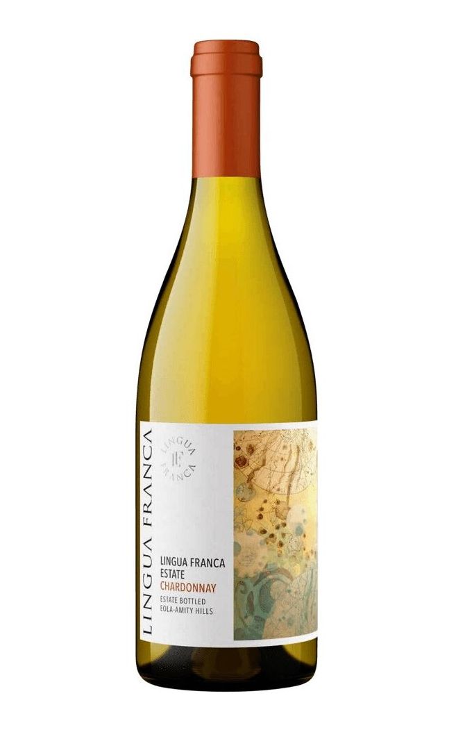 Вино сухое белое Lingua Franca Estate Chardonnay 2019, США, 0.75 л