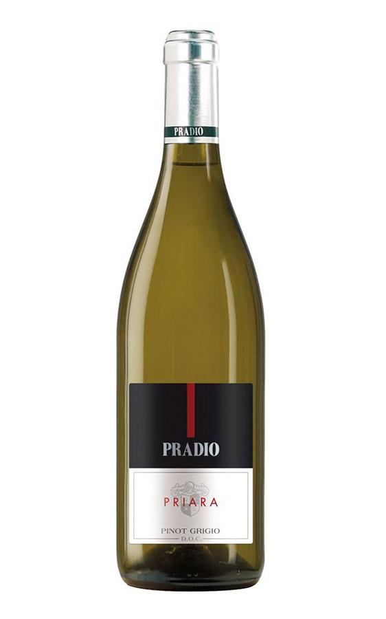 Вино сухое белое Pradio Priara Pinot Grigio 2021, Италия, 0.75 л