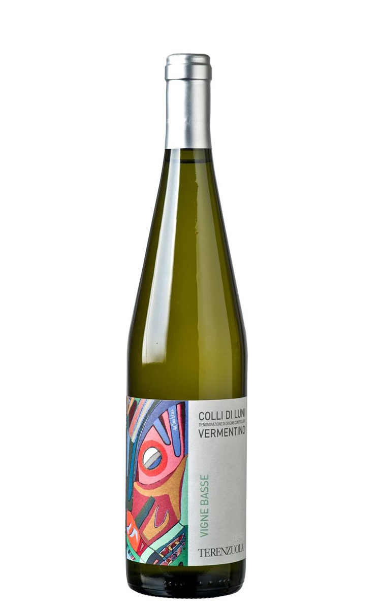 Вино сухое белое Terenzuola Vigne Basse Vermentino Colli di Luni 2020, Италия, 0.75 л