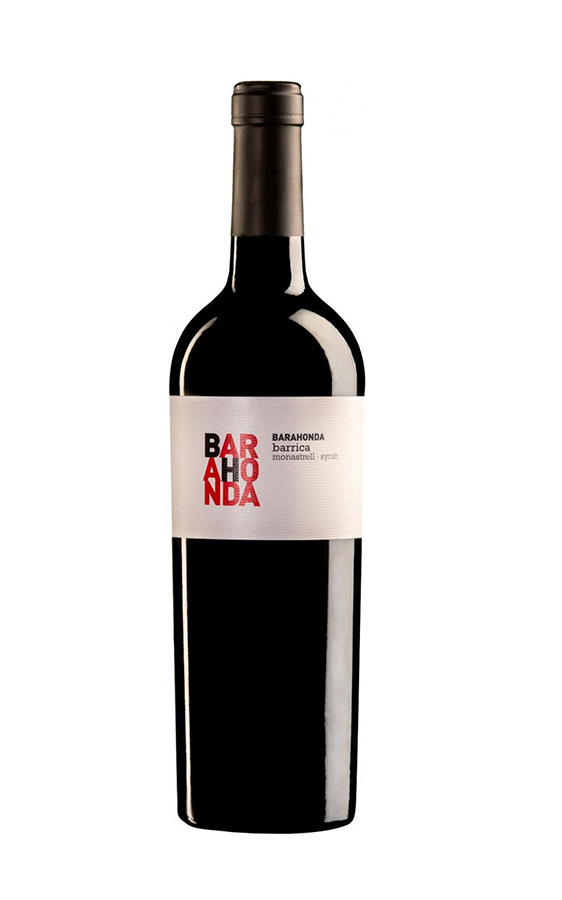 Вино сухое красное Barahonda Barrica Monastrell Syrah, Испания, 0.75 л