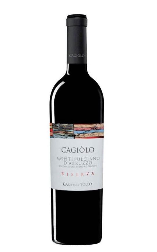 Вино сухое красное Cantina Tollo Cagiolo Montepulciano Riserva, Италия, 0.75 л