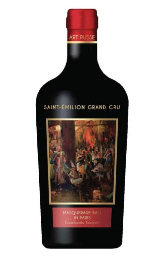 Вино сухое красное Chateau La Grace Dieu des Prieurs Art Russe 2015, Франция, 0.75 л