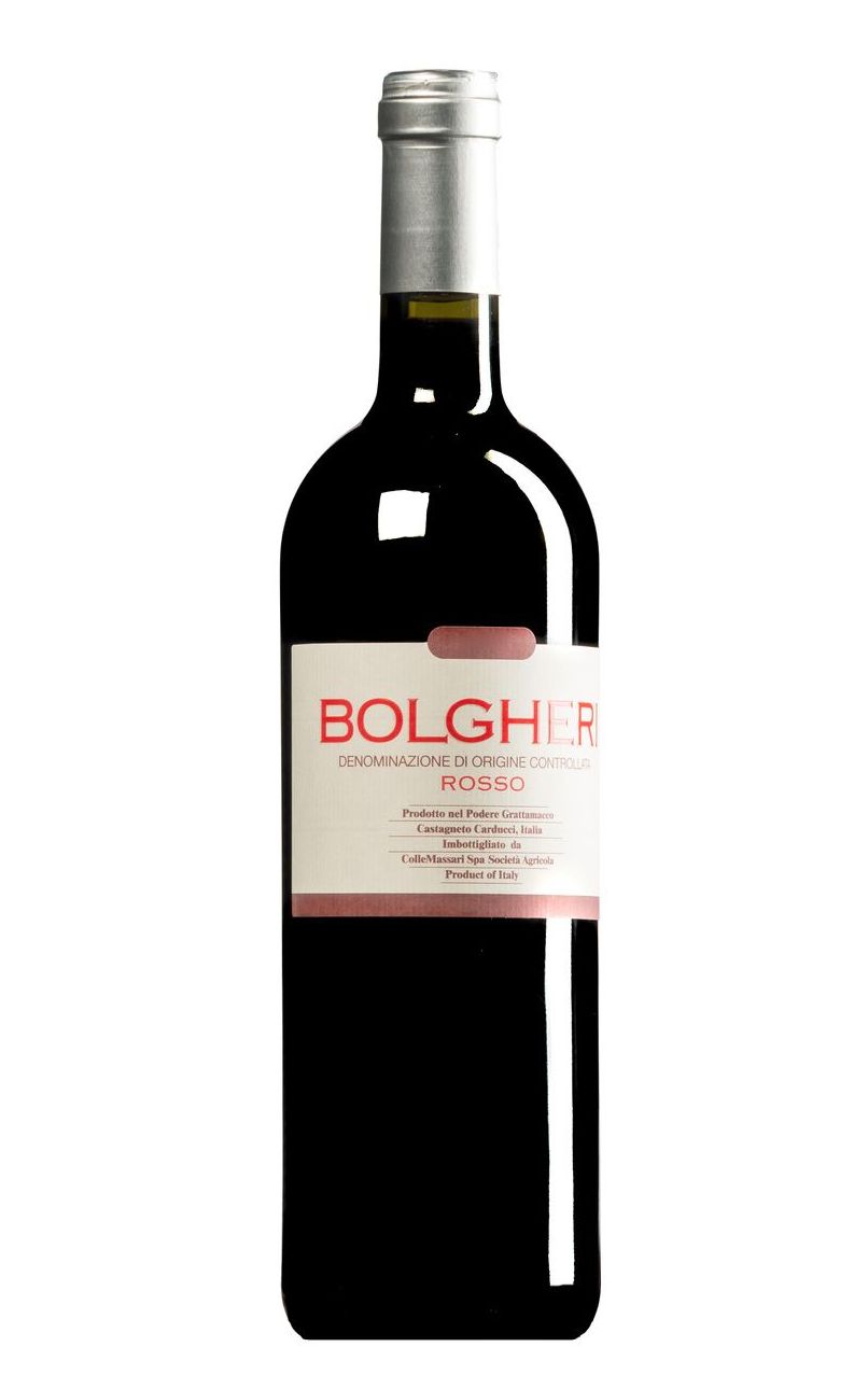 Вино сухое красное ColleMassari Bolgeri Rosso 2019, Италия, 0.75 л