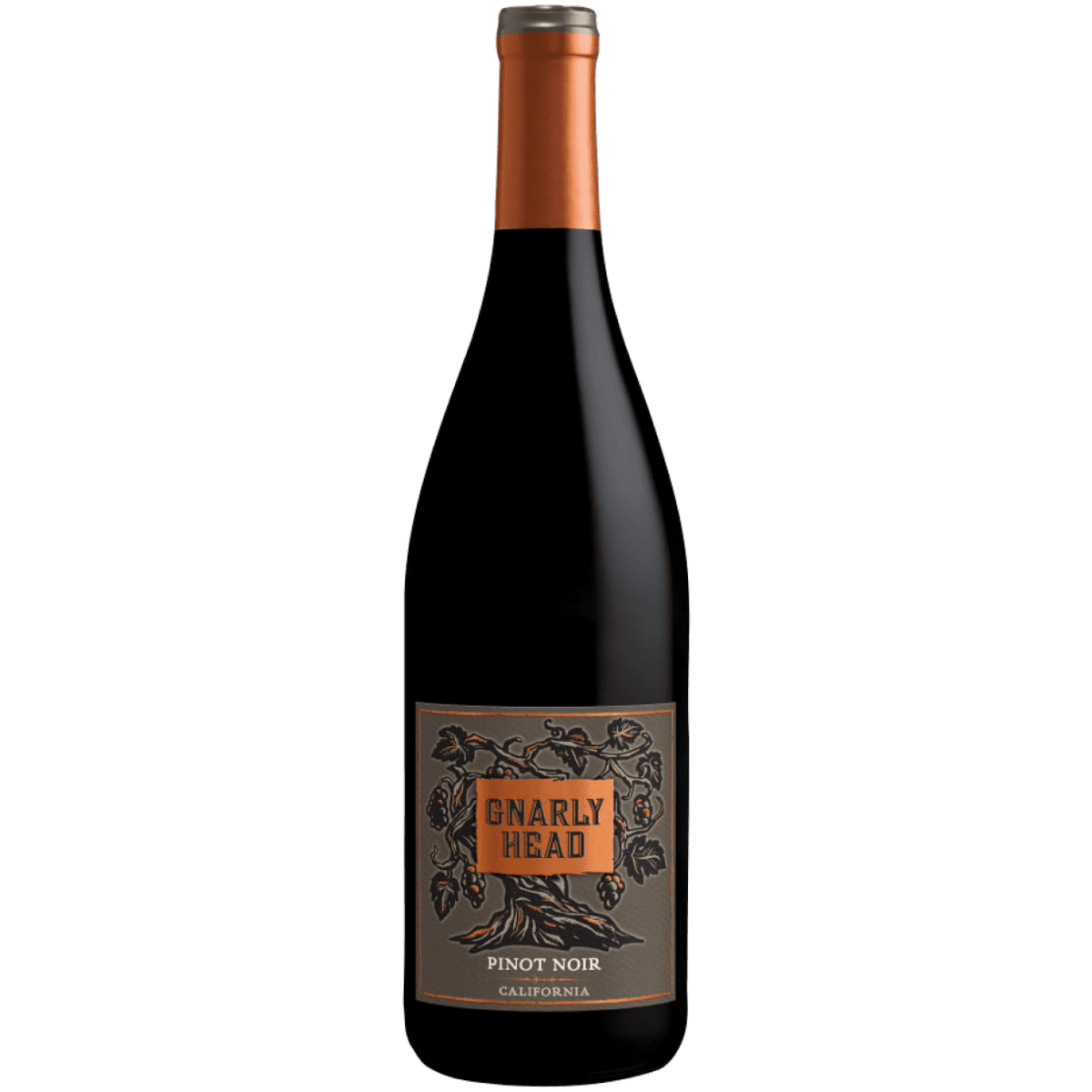 Вино сухое красное Delicato Gnarly Head Pinot Noir 2019, США, 0.75 л