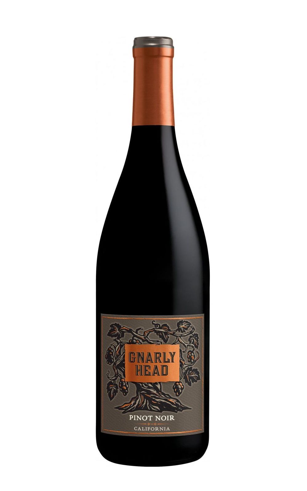 Вино сухое красное Delicato Gnarly Head Pinot Noir 2020, США, 0.75 л