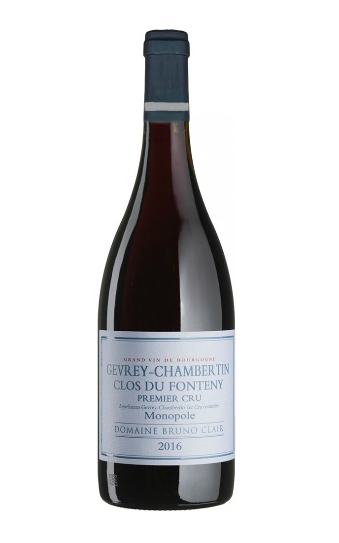 Вино сухое красное Domaine Bruno Clair Gevrey-Chambertin Clos du Fonteny 2016 Франц 0.75л