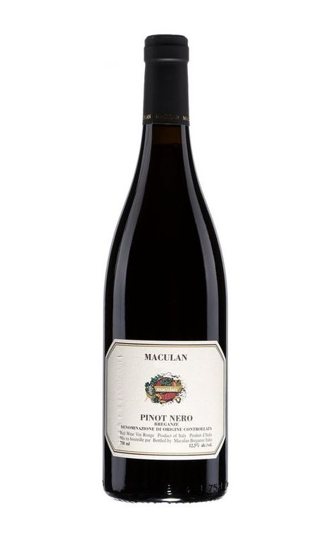 Вино сухое красное Maculan Pinot Nero 2020, Италия, 0.75 л