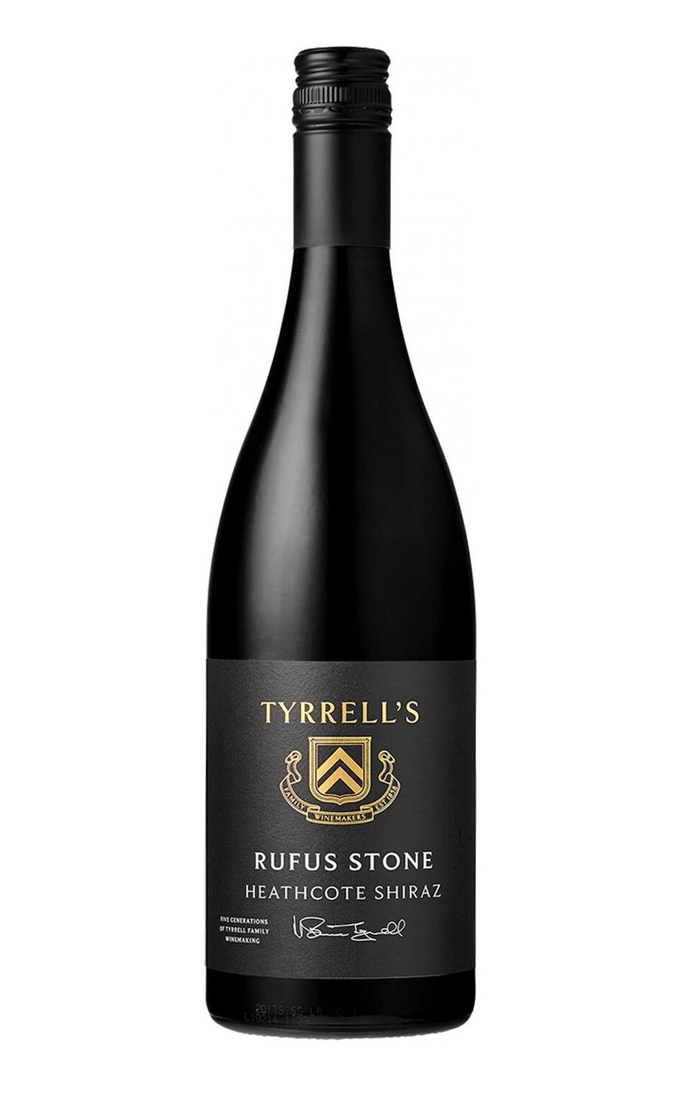 Вино сухое красное Tyrrell's Wines Rufus Stone Shiraz Heathcote 2018, Австралия, 0.75 л