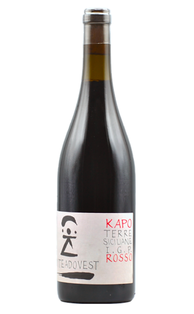 Вино сухое красное Viteadovest Kapo Rosso Terre Siciliane 2016, Италия, 0.75 л