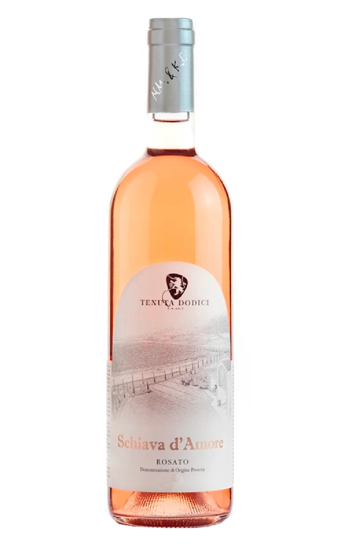 Вино сухое розовое Tenuta Dodici Schiava D’amore Rosato 2019, Италия, 0.75 л