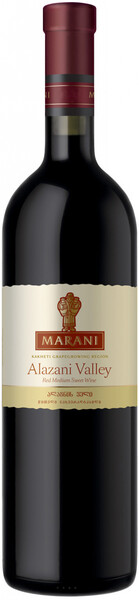 Вино Telavi Wine Cellar Marani Alazany Valley Red красное, полусладкое, 750 мл