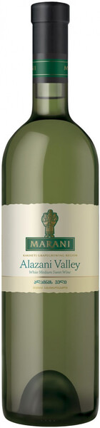 Вино Telavi Wine Cellar Marani Alazany Valley White белое, полусладкое, 750 мл