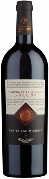 Вино Tenuta Valleselle, Bastia San Michele Cabernet Sauvignon Corvina IGP, 0,75 л