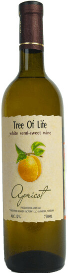 Вино Tree Of Life Apricot белое, полусладкое, 750 мл