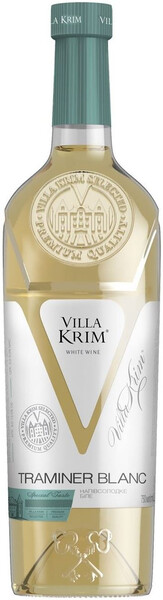 Вино Villa Krim Traminer Blanc, 0,75 л