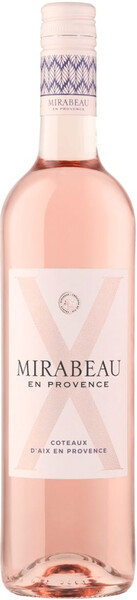 Вино X De Mirabeau Rose розовое, сухое, 750 мл