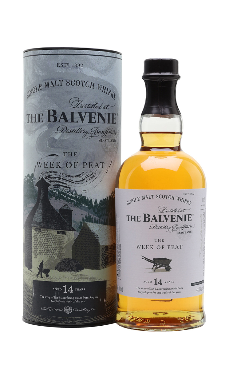 Виски Balvenie Stories Week of Peat 14 Years, 0.7 л