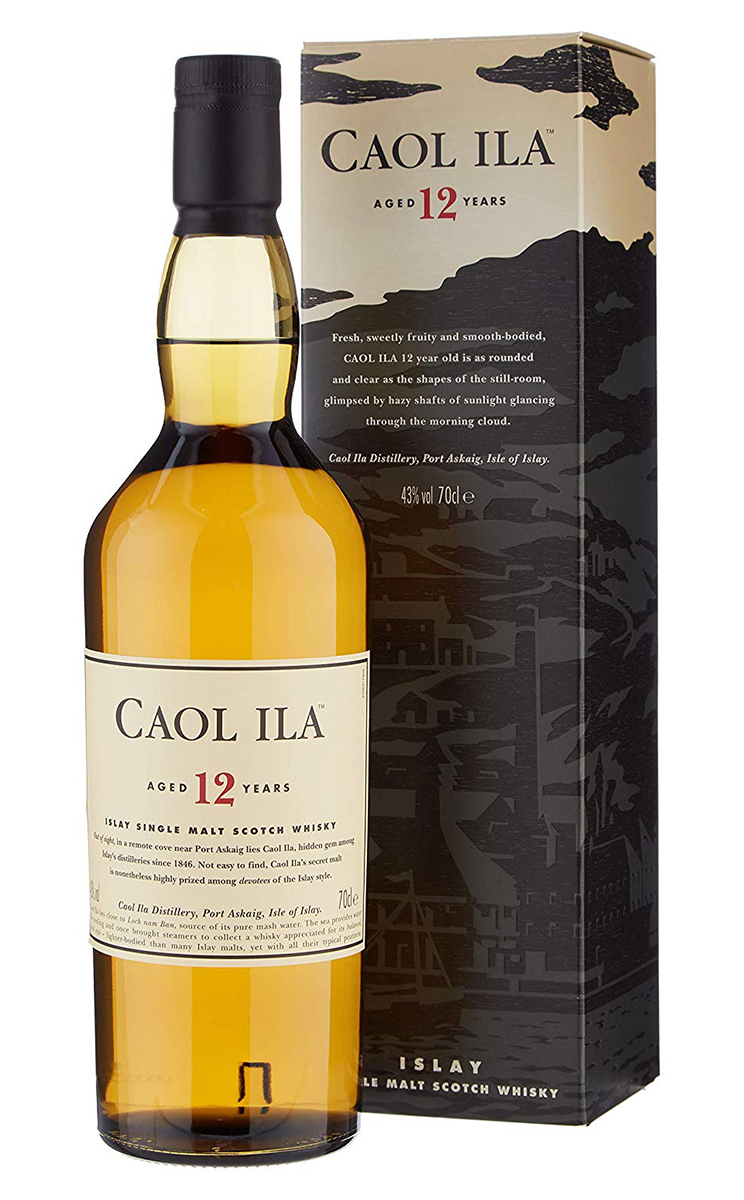 Виски Caol Ila Aged 12 Years Old, 0.7 л