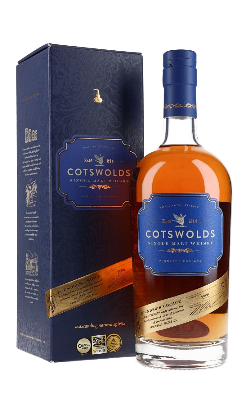 Виски Cotswolds Founder's Choice, 0.7 л