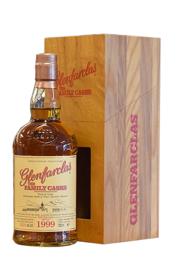 Виски Glenfarclas 1999 Family Casks No. 1202, 0.7 л