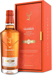 Виски Glenfiddich 21 Years Old в подарочной упаковке 40% 0,7 л