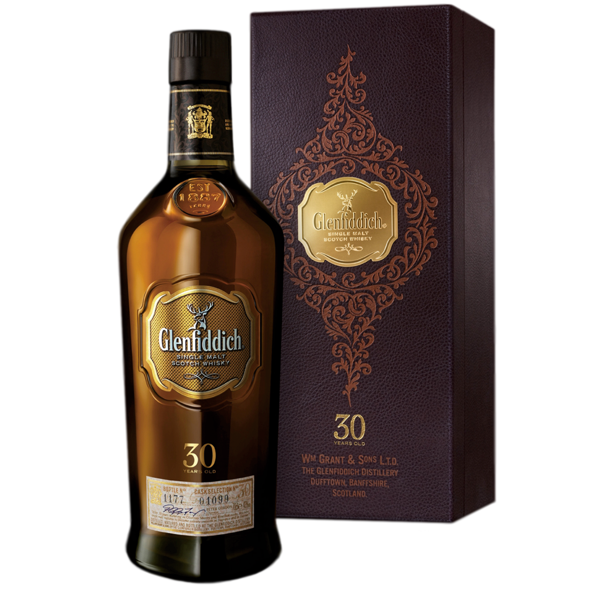 Виски Glenfiddich 30 лет 0,75 л в подарочной упаковке