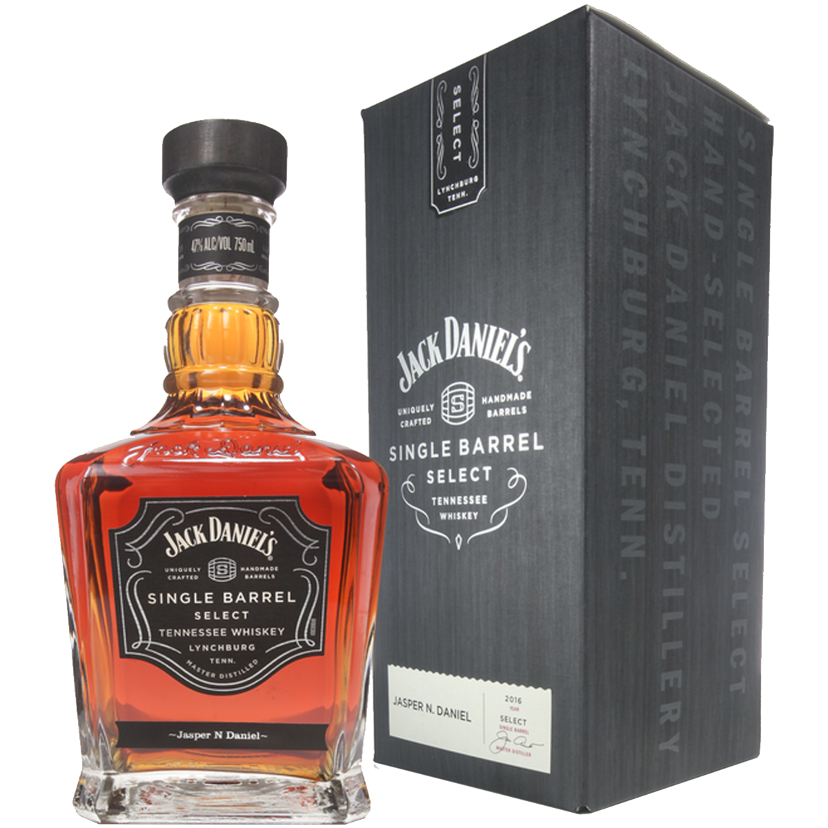 Виски Jack Daniel's Single Barrel Select 0,75 л в подарочной упаковке