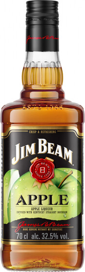 Виски Jim Beam Apple 32,5% 0,7 л