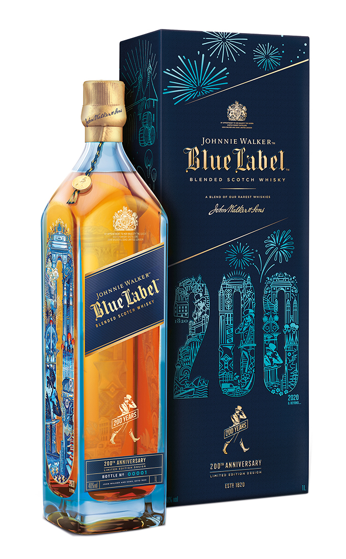 Виски Johnnie Walker Blue Label 200 Years Anniversary, 0.7 л