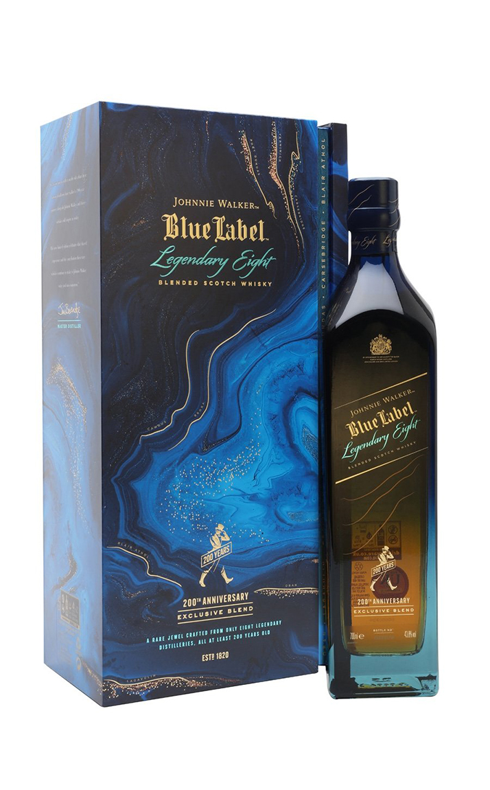 Виски Johnnie Walker Blue Label Legendary Eight, 0.7 л