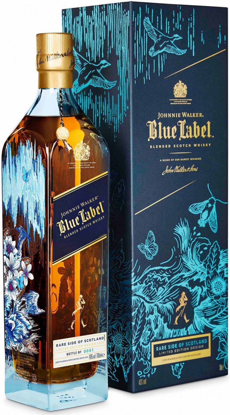 Виски Johnnie Walker, Blue Label, Limited Edition Timorous Beasties