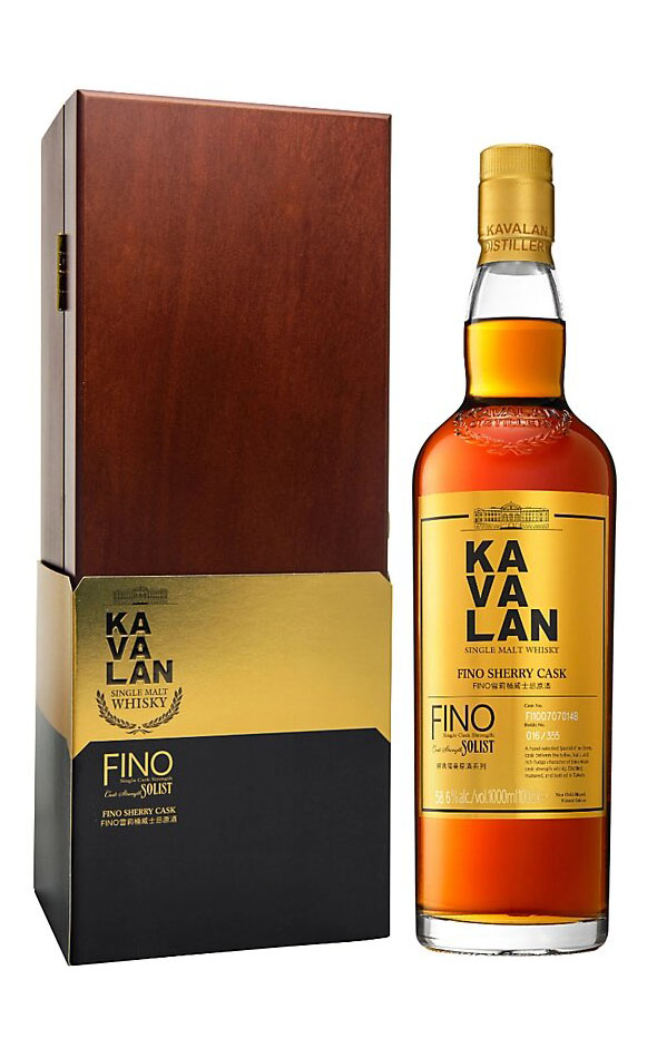 Виски Kavalan Solist Fino Sherry Cask Single Cask Strength 58.6%, 0.7 л