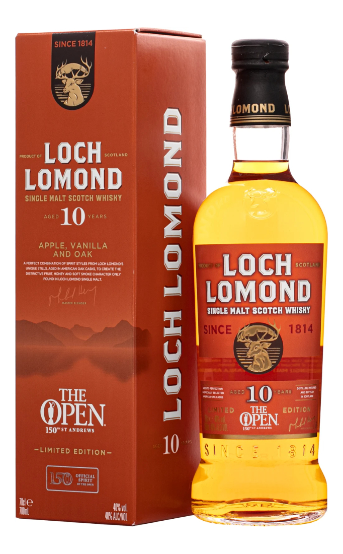 Виски Loch Lomond Single Malt 10 Years Old, 0.7 л