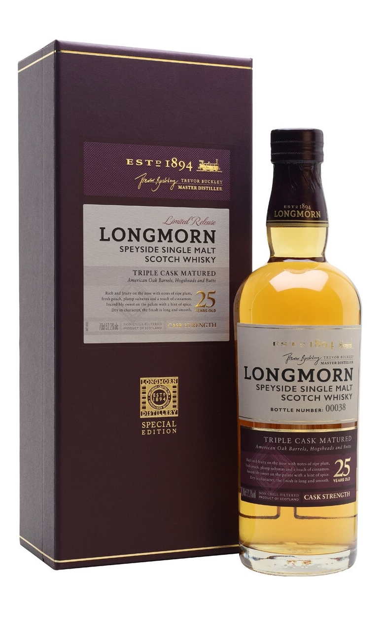 Виски Longmorn 25 Year Old, 0.7 л