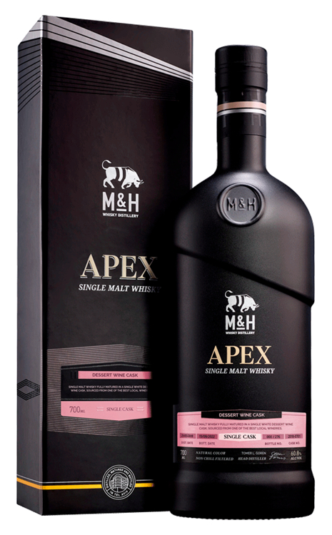 Виски M&H Apex Single Cask Dessert Wine Cask, 0.7 л